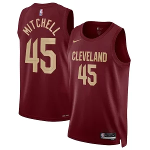 Chulo Donovan Mitchell Cleveland Cavaliers Nike Unisex Swingman Jersey Icon Edition Wine/White