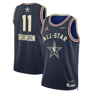 Atractivo Clásico Jalen Brunson Jordan Brand Unisex 2024 NBA All Star Game Swingman Jersey Navy