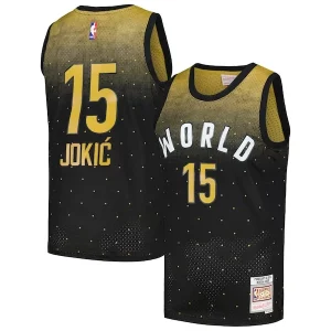Comodo Resistente Nikola Jokic 2016 NBA Rising Stars Challenge Hardwood Classics Swingman Jersey Black
