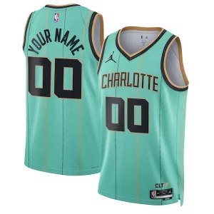 Fácil de llevar Charlotte Hornets Jordan Brand Unisex 2024/25 Custom Swingman Jersey City Edition Mint