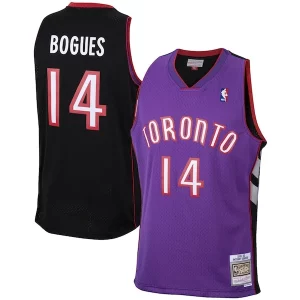 Chulo Delicioso Lujoso Muggsy Bogues Toronto Raptors 2001/02 Hardwood Classics Swingman Jersey Purple