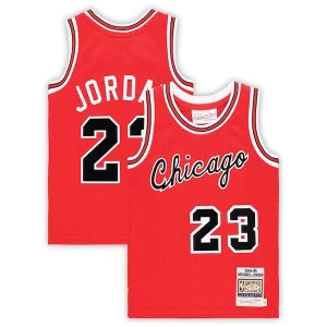 Lujoso Cool Sofisticado Michael Jordan Chicago Bulls Preschool Hardwood Classics 1984/85 Authentic Swingman Jersey Red