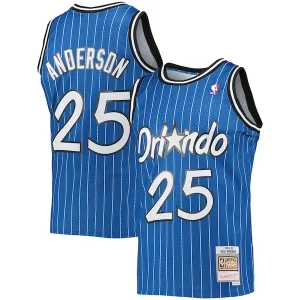 Moderno Duradero Atractivo Nick Anderson Orlando Magic 1994/95 Hardwood Classics Swingman Jersey Blue