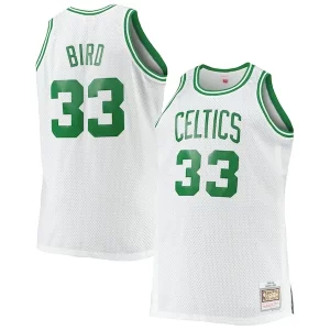 Lujoso Elegante Comodo Larry Bird Boston Celtics Big & Tall 1985/86 Hardwood Classics Swingman Jersey White