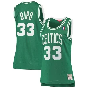 Único Estupendo Larry Bird Boston Celtics Women's 1985 86 Hardwood Classics Swingman Jersey Kelly Green