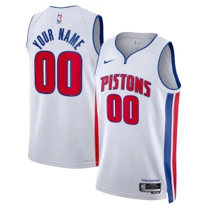 Resistente Detroit Pistons Nike Unisex Swingman Custom Jersey White Association Edition