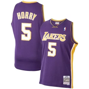 Delicioso Bonito Original Robert Horry Los Angeles Lakers 1999/00 Hardwood Classics Swingman Jersey Purple