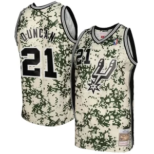 Ideal Tim Duncan San Antonio Spurs 2013/14 Swingman Jersey Camo