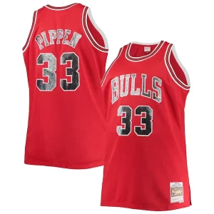 Práctico Bonito Scottie Pippen Chicago Bulls Big & Tall 1997/98 NBA 75th Anniversary Diamond Swingman Jersey Red