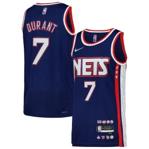 Sofisticado Kevin Durant Brooklyn Nets Nike Swingman Player Jersey City Edition Blue/Gray