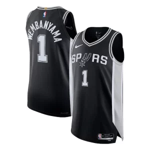 Perfecto Chulo Sofisticado Victor Wembanyama San Antonio Spurs Nike Authentic Jersey Icon Edition Black