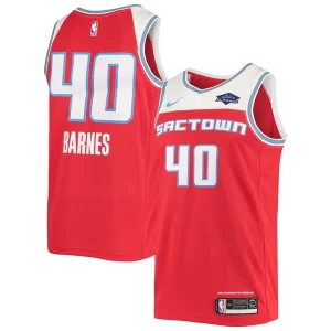 Atractivo Encantador Harrison Barnes Sacramento Kings Nike Swingman Jersey Red