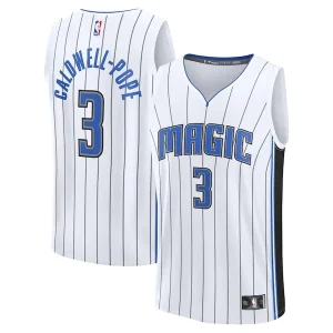 Maravilloso Magnífico Elegante Kentavious Caldwell Pope Orlando Magic Youth Fast Break Replica Player Jersey Association Edition White