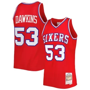 Robusto Exquisito Único Darryl Dawkins Philadelphia 76ers Hardwood Classics 1979/80 Swingman Jersey Red
