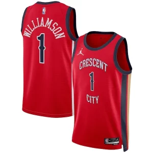 Exquisito Zion Williamson New Orleans Pelicans Jordan Brand Unisex Swingman Jersey Statement Edition Red