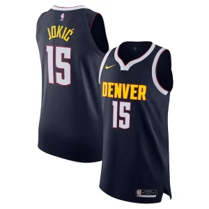 Original Nikola Jokic Denver Nuggets Nike Authentic Jersey Icon Edition Navy