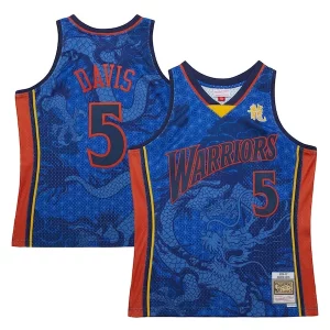 Robusto Atractivo Baron Davis Golden State Warriors 2006/07 Hardwood Classics Asian Heritage 6.0 Swingman Throwback Player Jersey Royal