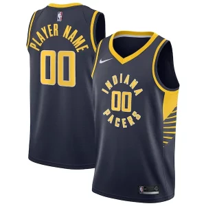 Encantador Fácil de llevar Indiana Pacers Nike 2020/21 Swingman Custom Jersey Icon Edition Navy