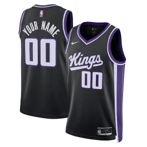 Lujoso Sacramento Kings Nike Unisex Swingman Custom Jersey Icon Edition Black