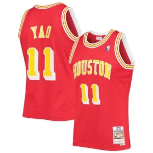 Magnífico Único Delicioso Yao Ming Houston Rockets 2004/05 Hardwood Classics Swingman Jersey Red