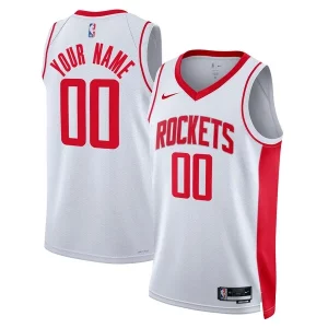 Elegante Único Estupendo Houston Rockets Nike Unisex Swingman Custom Jersey White Association Edition