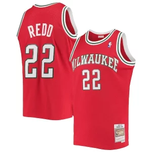 Resistente Versátil Exquisito Michael Redd Milwaukee Bucks 2001/02 Hardwood Classics Swingman Jersey Red