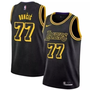 Ideal Exquisito Versátil Luka Dončić Los Angeles Lakers Nike Mamba Edition Jersey Black