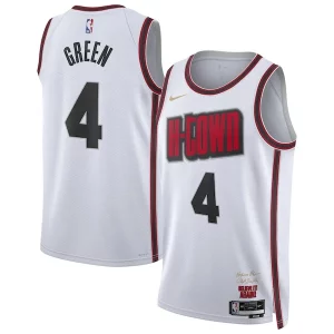Lujoso Fantástico Robusto Jalen Green Houston Rockets Nike Unisex 2024/25 Swingman Player Jersey City Edition White