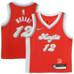 Bonito Ja Morant Memphis Grizzlies Nike Toddler 2024/25 Swingman Player Jersey City Edition Red