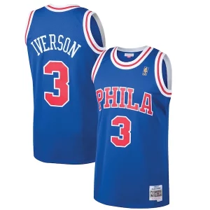 Robusto Bonito Allen Iverson Philadelphia 76ers 1996/97 Hardwood Classics Swingman Jersey Royal