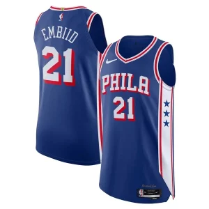 Ideal Increíble Fantástico Joel Embiid Philadelphia 76ers Nike Authentic Jersey Association Edition Royal