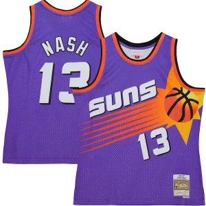Práctico Comodo Steve Nash Phoenix Suns Hardwood Classics 1996/97 Tropical Swingman Jersey Purple