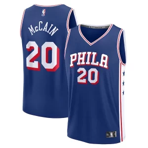 Maravilloso Estupendo Resistente Jared McCain Philadelphia 76ers Youth 2024 NBA Draft Fast Break Player Jersey Icon Edition Royal