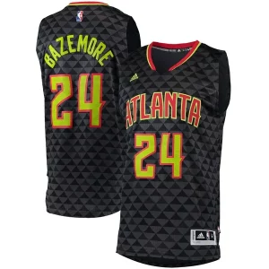 Bonito Magnífico Kent Bazemore Atlanta Hawks adidas Swingman Jersey Charcoal
