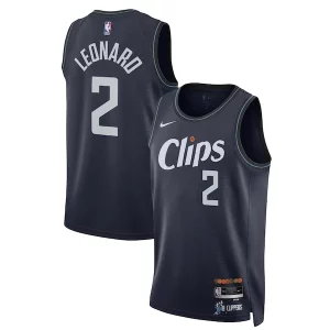 Maravilloso Kawhi Leonard LA Clippers Nike Unisex 2023/24 Swingman Jersey Navy City Edition