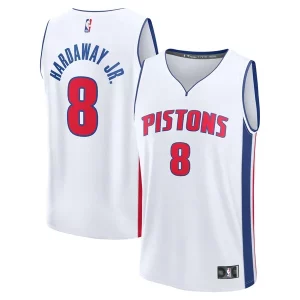 Bonito Tim Hardaway Jr. Detroit Pistons Youth Fast Break Replica Player Jersey Association White Edition