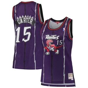 Comodo Perfecto Vince Carter Toronto Raptors Women's 1998/99 Hardwood Classics Swingman Jersey Purple