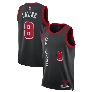 Hermoso Magnífico Zach LaVine Chicago Bulls Nike Unisex 2023/24 Swingman Jersey Black City Edition