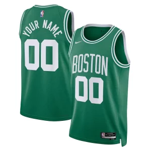Chulo Práctico Boston Celtics Nike Unisex 2022/23 Swingman Custom Jersey Kelly Green Icon Edition