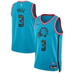 Delicioso Chris Paul Phoenix Suns Nike Unisex 2022/23 Swingman Jersey City Edition Turquoise
