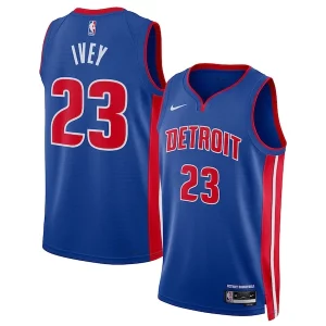 Duradero Jaden Ivey Detroit Pistons Nike Unisex 2022 NBA Draft First Round Pick Swingman Jersey Icon Edition Blue