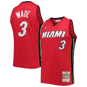 Magnífico Cool Genial Dwyane Wade Miami Heat Big & Tall Hardwood Classics 2005/06 Swingman Jersey Red