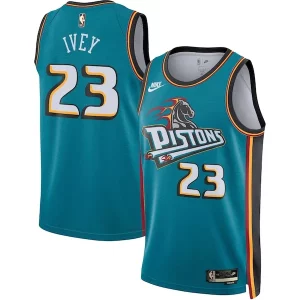 Maravilloso Jaden Ivey Detroit Pistons Nike Swingman Jersey Classic Edition Teal