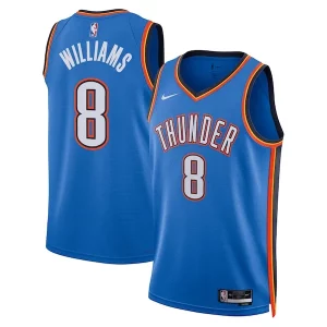 Maravilloso Sofisticado Jalen Williams Oklahoma City Thunder Nike Unisex Swingman Replica Jersey Icon Edition Blue