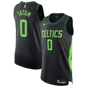 Increíble Lujoso Jayson Tatum Boston Celtics Nike 2024/25 Authentic Player Jersey City Edition Black