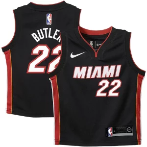 Versátil Estupendo Jimmy Butler Miami Heat Nike Preschool Swingman Player Jersey Icon Edition Black