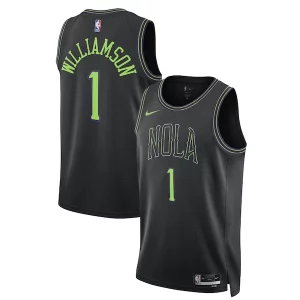 Encantador Maravilloso Zion Williamson New Orleans Pelicans Nike Unisex 2023/24 Swingman Jersey Black City Edition
