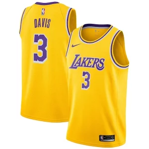 Duradero Elegante Perfecto Anthony Davis Los Angeles Lakers Nike 2019/20 Swingman Jersey Gold Icon Edition